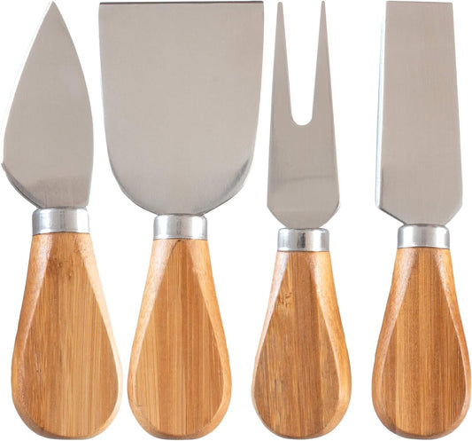 4-Piece Cheese Tool Set, Charcuterie Board Accessories
